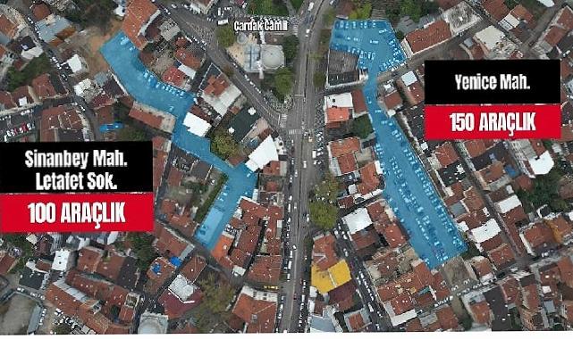 İnegöl Belediyesi: Merkezde 100 Araçlık Otopark Hizmete Girdi