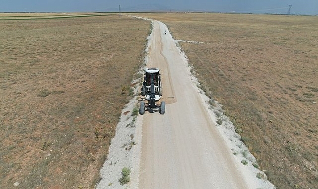 Çumra’da Yol Altyapı Çalışmalarında Yoğun Mesai