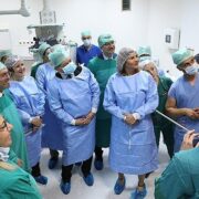 Nahçıvan Devlet Üniversitesi Tıp Fakültesinden gelen bir grup öğrenciye, Ankara Üniversitesi Sağlık Uygulama ve Araştırma Hastanelerinde eğitim verildi