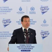 Ekrem İmamoğlu, İstanbul İtfaiyesi’ni dışa bağımlı olmaktan kurtaracak ‘Temiz Hava Solunum Cihazı Test ve Bakım Merkezi’ açılışında konuştu