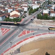 Kaşkaldere Kavşağı’nda son rötuşlar; Büyükşehir’den kent trafiğine bir nefes daha